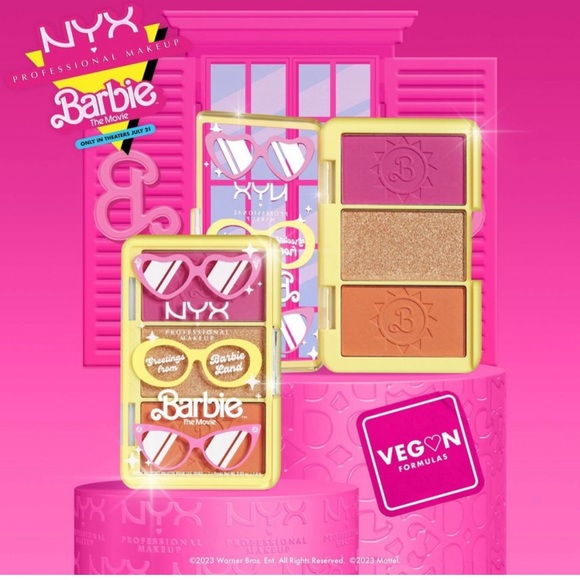 NYX Other - NYX Professional Makeup Barbie On The Go
Cheek Palette - 01 - 0.04oz